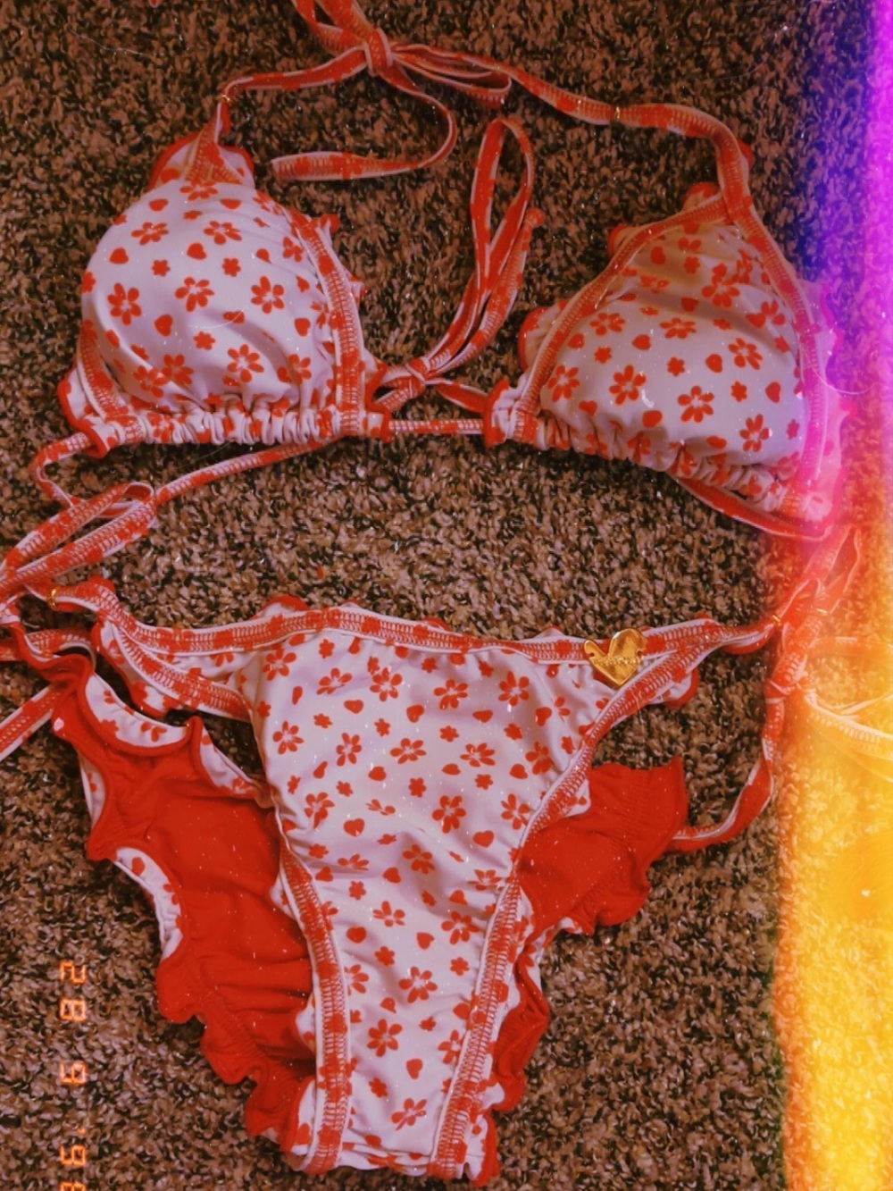 flower bikini
